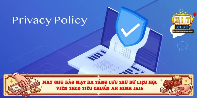 Máy chủ bảo mật đa tầng lưu trữ dữ liệu hội viên theo tiêu chuẩn an ninh 2026