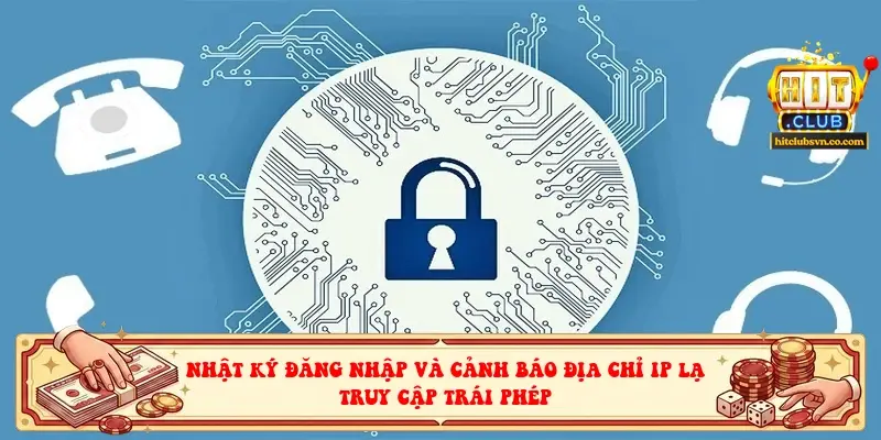 Nhật ký đăng nhập và cảnh báo địa chỉ IP lạ truy cập trái phép