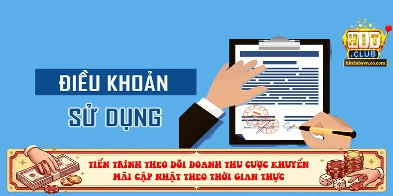 Tiến trình theo dõi doanh thu cược khuyến mãi cập nhật theo thời gian thực