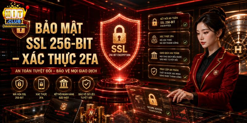 HITCLUB có khả năng bảo mật tối tân